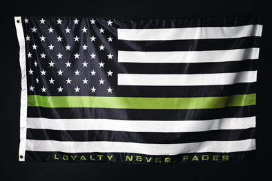 LOYALTY Flag - Thin Green Line