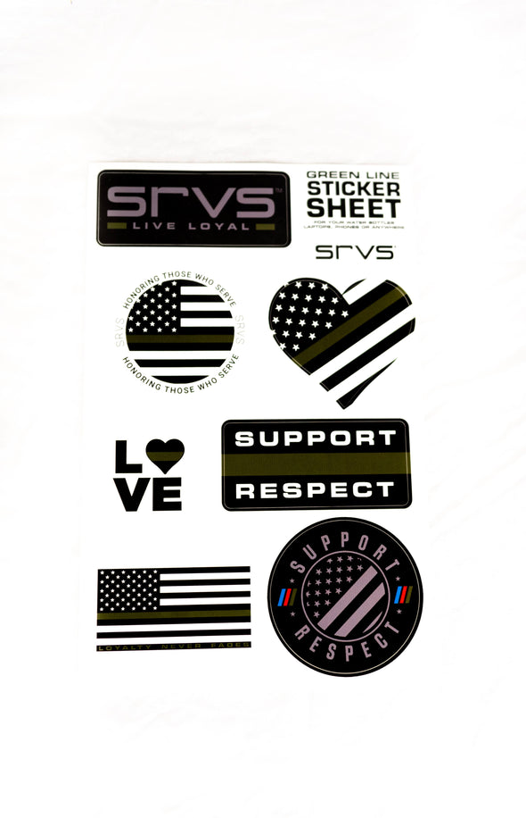 SRVS Sticker Sheet