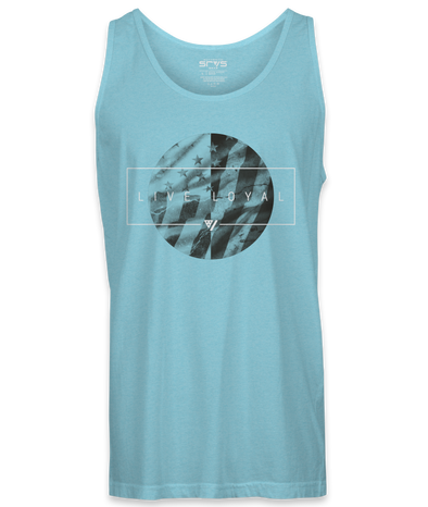 Maxwell Unisex Tank Top - Lt Blue