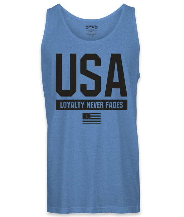 USA Unisex Tank - Sky Blue