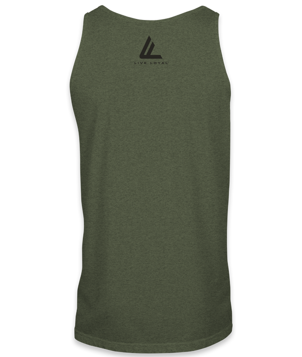 Loma Unisex Tank - Dark Olive