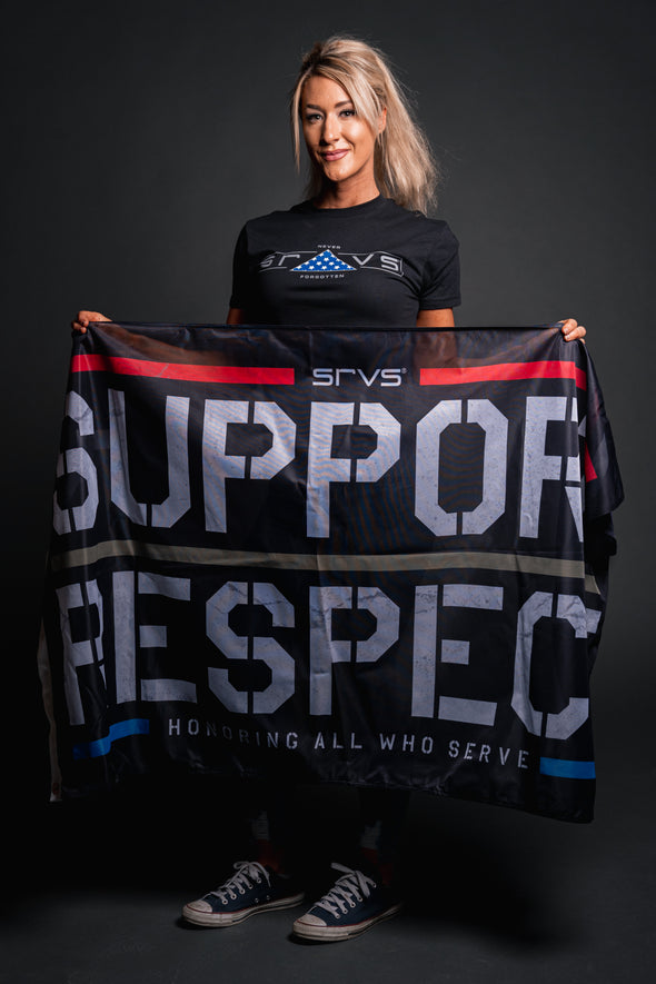 SRVS Support & Respect Flag