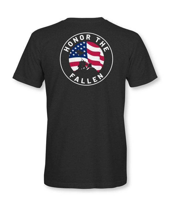 Iwo Jima Unisex Tee - Charcoal
