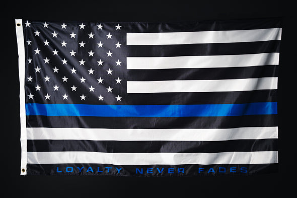 LOYALTY Flag - Thin Blue Line